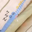 Постельное белье детское на резинке сатин-люкс Floria 353R 1,5 спальное | Ситрейд - Фото №6