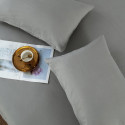 Постельное белье сатин на резинке Emma 421R 2 спальное | Ситрейд - Фото №3