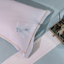 Фото №11 постельного белья на резинке из тенсель сатина Arica 212R: евро