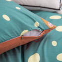 Постельное белье сатин на резинке Kristen 403R 2 спальное | Ситрейд - Фото №9