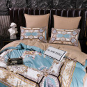 Фото №2 постельного белья на резинке из тенсель сатина Chery 207R: 2 спального