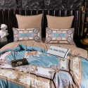 Фото №3 постельного белья на резинке из тенсель сатина Chery 207R: 2 спального