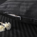 Постельное белье на резинке страйп-сатин Anita 345R Евро | Ситрейд - Фото №8