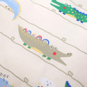 Постельное белье детское на резинке сатин-люкс Floria 353R 1,5 спальное | Ситрейд - Фото №4