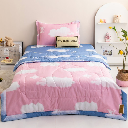 Фото Постельное белье детское с одеялом сатин Mayola 110 1,5 спальное, нав. 50х70 см (1 шт)