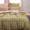 Фото №2 постельного белья из сатина на резинке Kristen 392R: 2 спального
