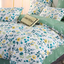 Фото №2 постельного белья из сатина на резинке Christin 454R: евро