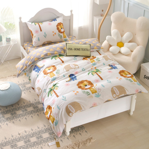 Фото постельного белья детского на резинке из люкс-сатина Floria 359R: 1,5 спального