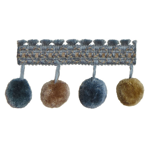Бахрома для штор с помпонами 404-08 Pom Pom от Art Trimming